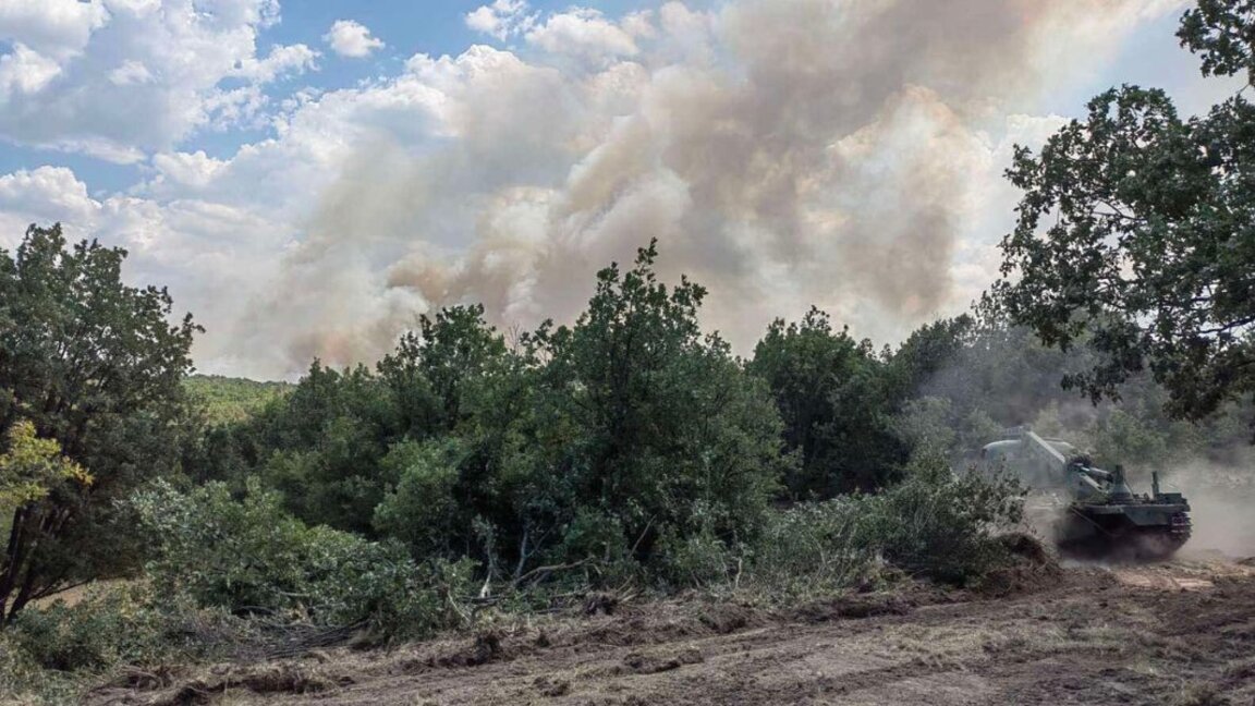 Пожар в село Воден