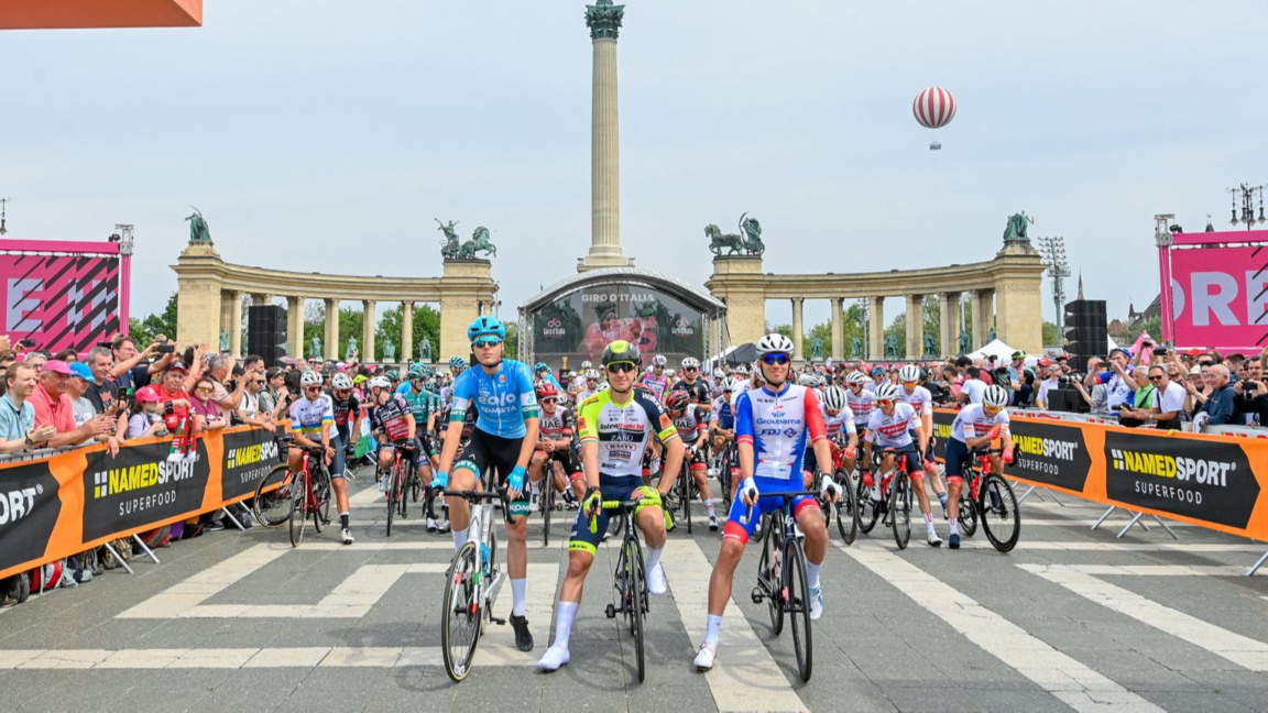 La Bulgarie s’illumine en rose avant le Giro d’Italia