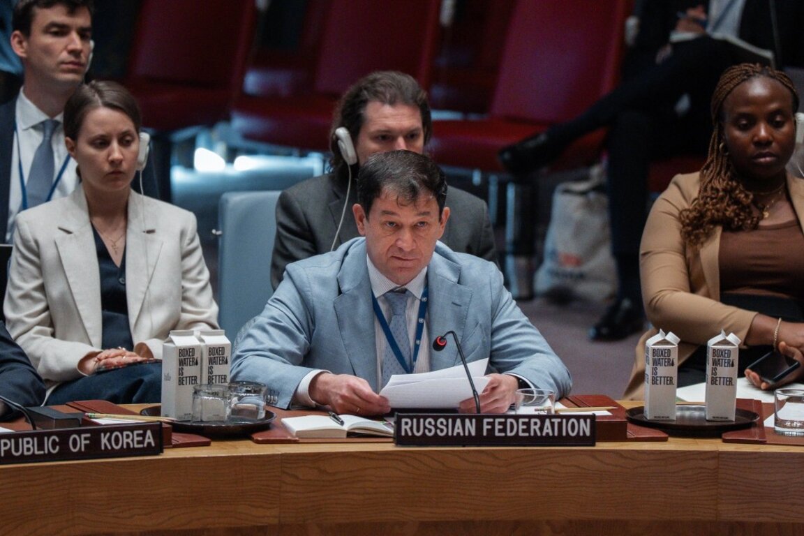 Заместник постоянният представител на Русия в ООН Дмитрий Полянски