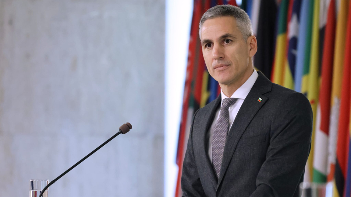 Geschäftsführender Premierminister Andrej Gjurow