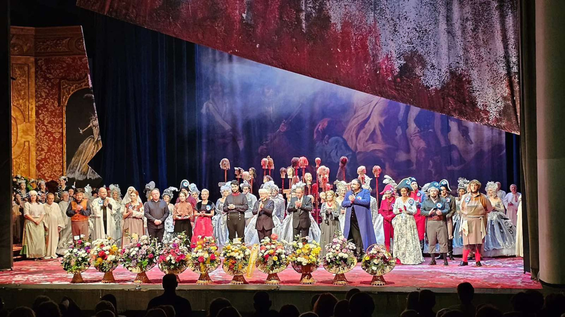 "Андре Шенье" в Стара-Загоре – триумф вековой труппы