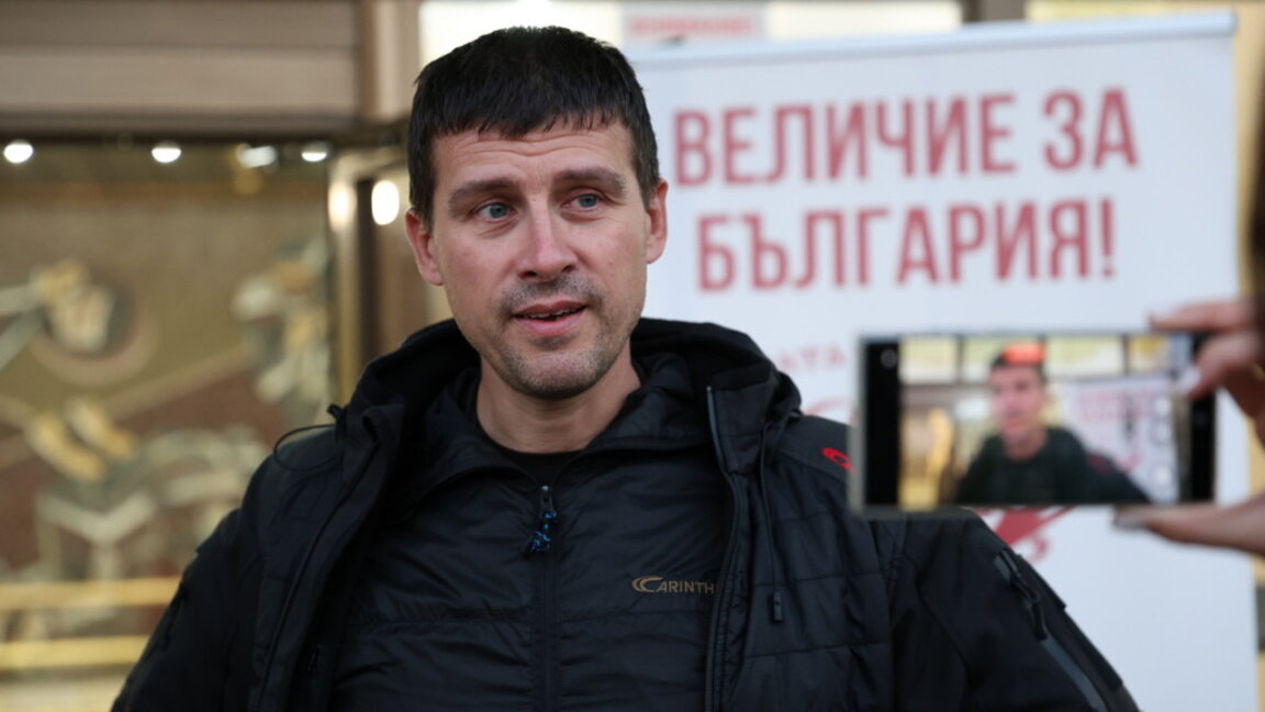 Ivelin Mihaylov, leader of Velichie party