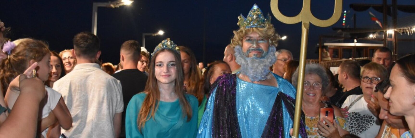 В Поморие посрещат Нептун и свитата му