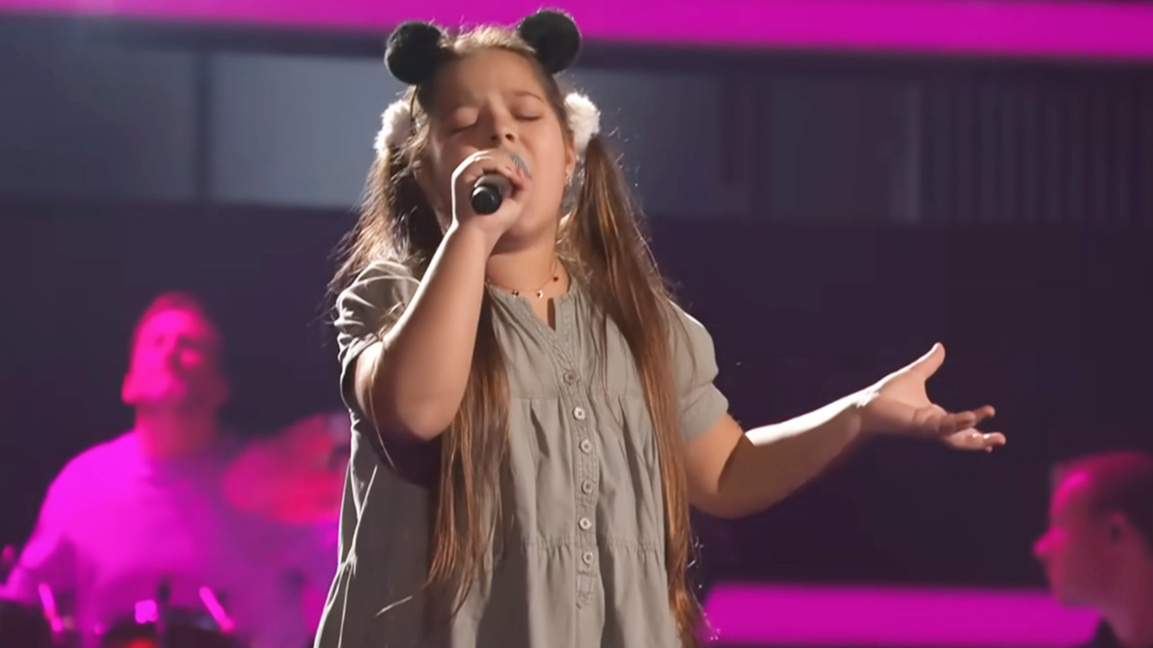 Малката Даная покорява с гласа си Германия в The Voice Kids