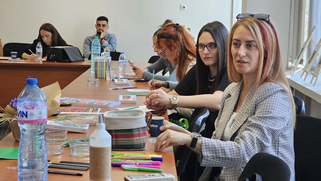 Средновековната калиграфия среща арттерапията в Шумен