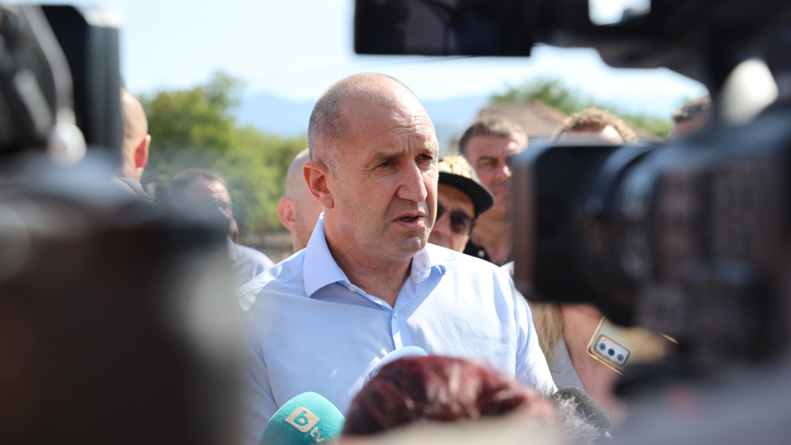 Radev a cerut o anchetă după reținerea unei femei în timpul vizitei la Strumyani