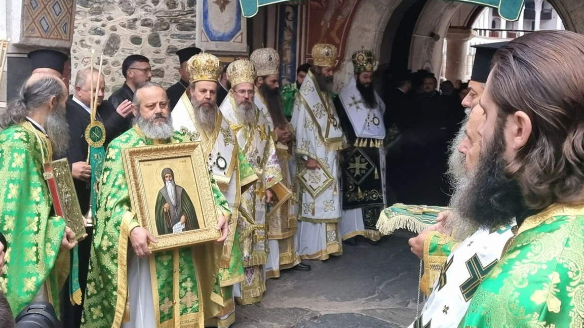 Patriarchs Bartholomew and Daniil celebrate solemn liturgy at Rila Monastery