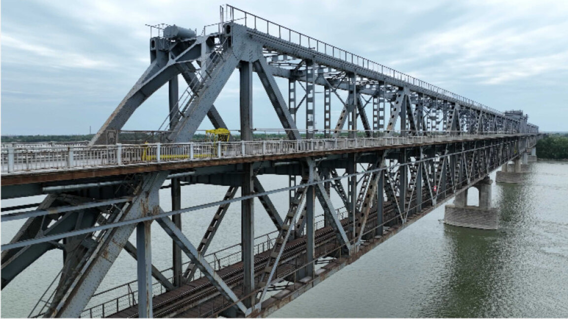 Donaubrücke zwischen Russe und Giurgiu wird auch von rumänischer Seite saniert