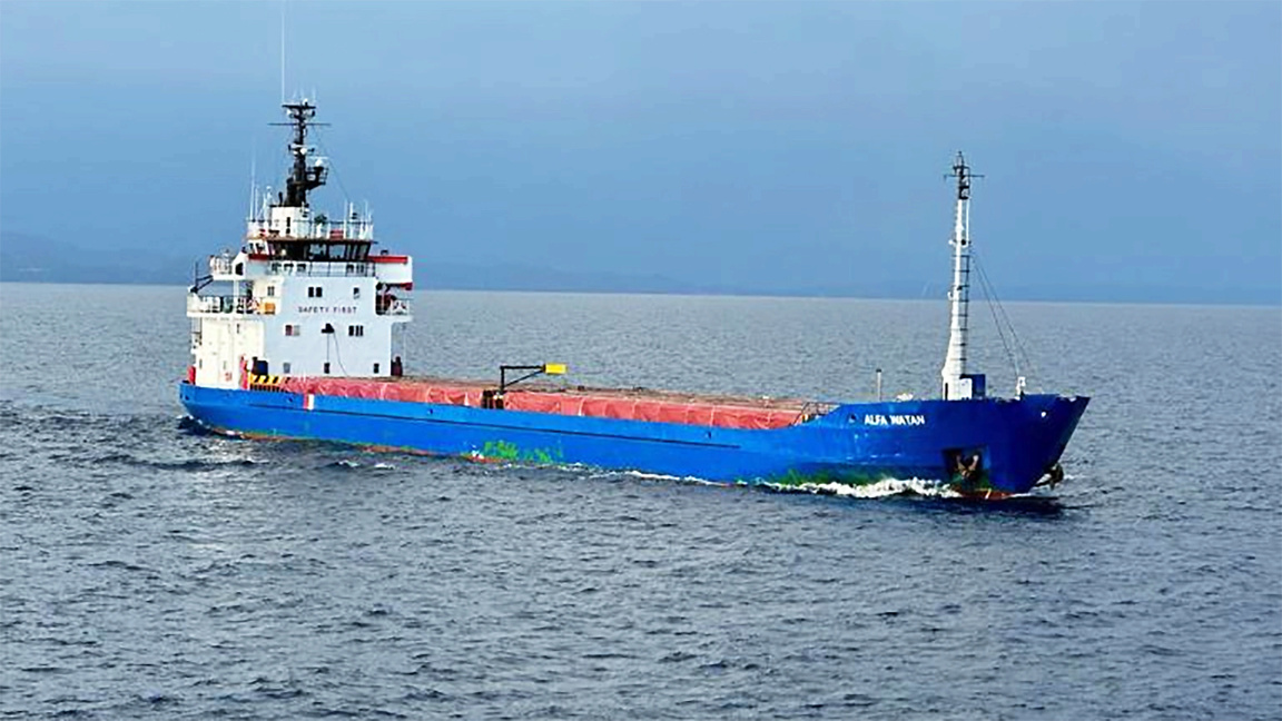 Le navire de fret ALFA WATAN