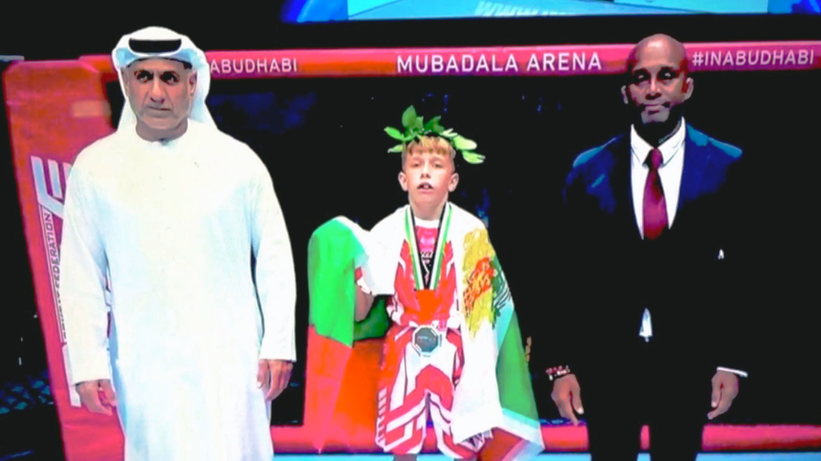 Andriyan Poplavov is the world vice-champion in MMA for boys under 12