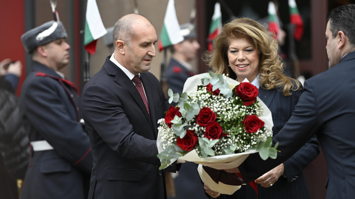 Румен Радев и Илияна Йотова