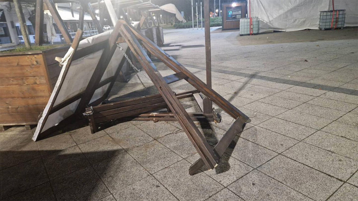 Gale-force winds inflict damage in Vratsa and the environs