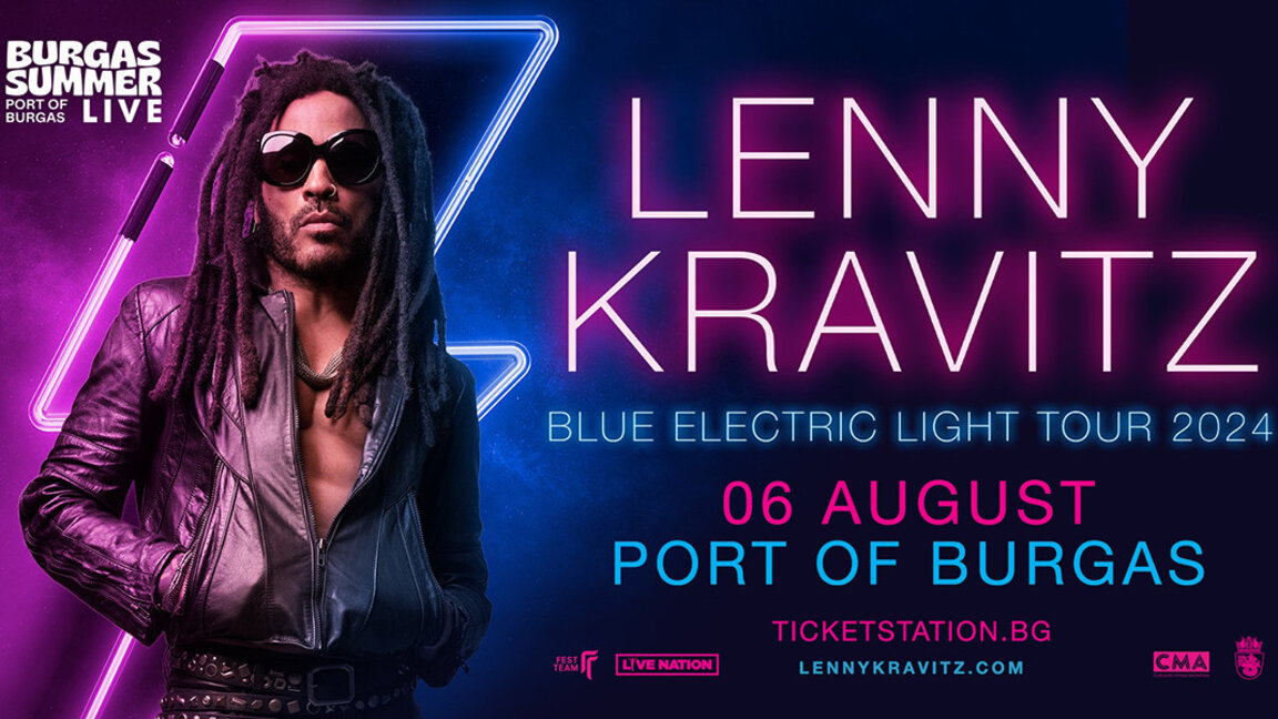 Lenny Kravitz’in Burgas’daki konserine hayranları akın edecek