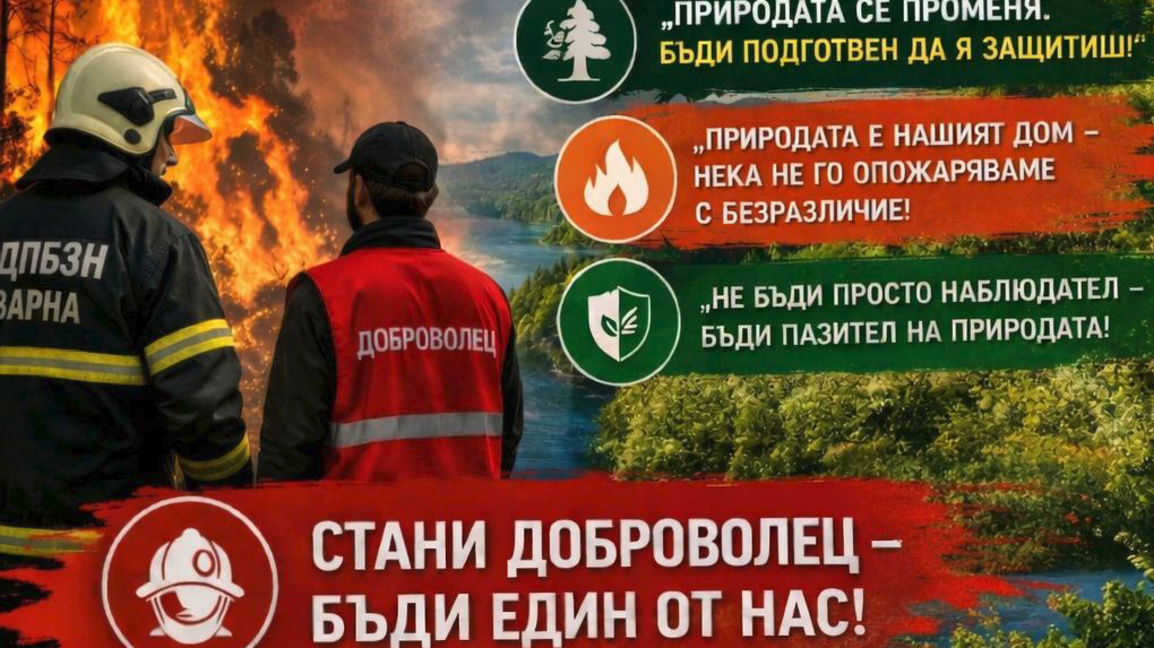 Пожарната във Варна  с кампания за набиране на доброволци