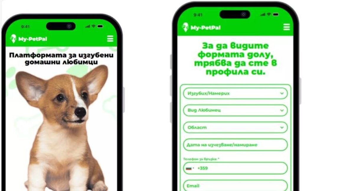 Ονλάιν πλατφόρμα για χαμένα κατοικίδια