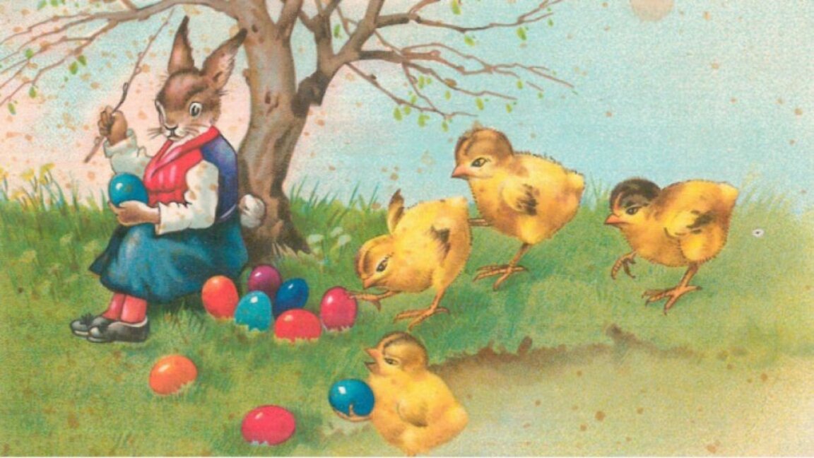 Die Tradition, Osterkarten zu verschicken, besteht in unserem Land seit der Befreiung