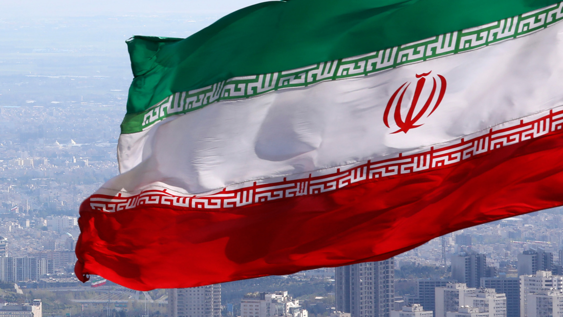 Иран Техеран флаг