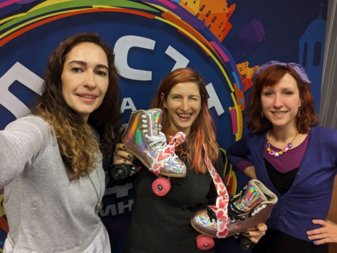 Най-важното при карането на ролкови кънки е тежестта на тялото и балансът