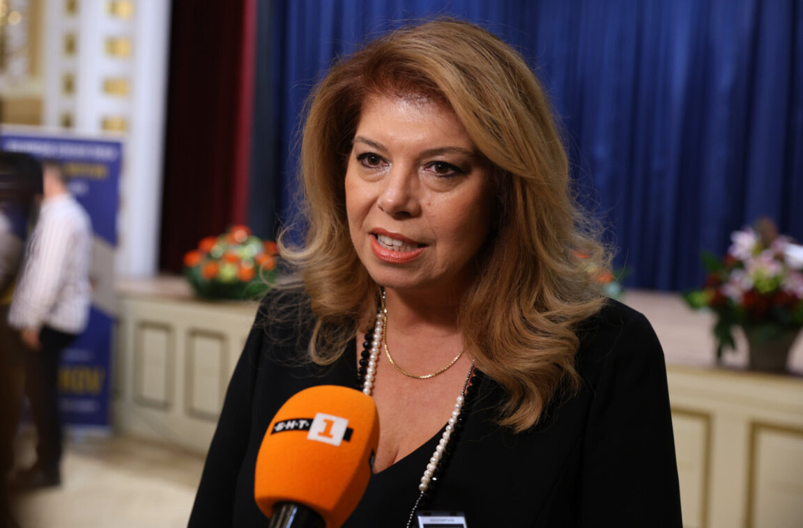 Вицепрезидентът Илияна Йотова.