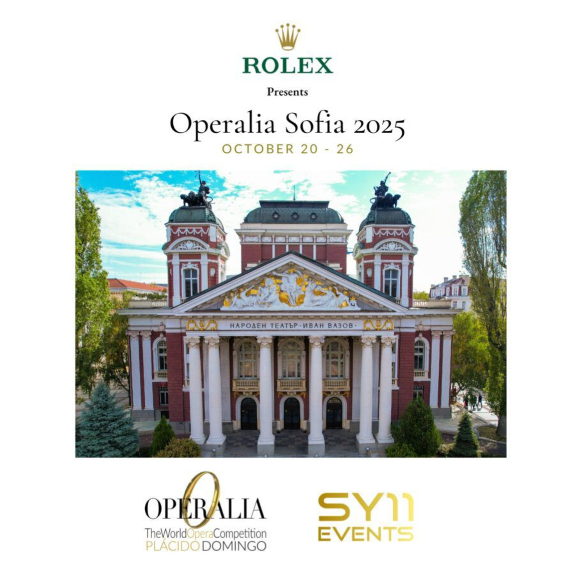 Por primera vez Sofía acogerá el concurso de estrellas emergentes “Operalia”