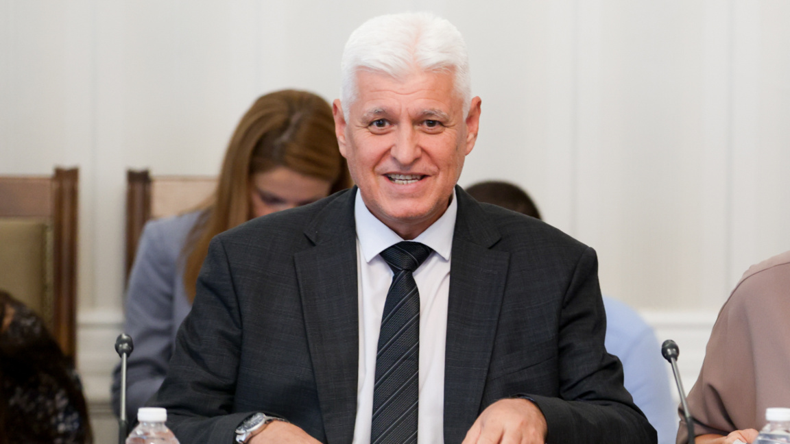 Defence Minister Dimitar Stoyanov