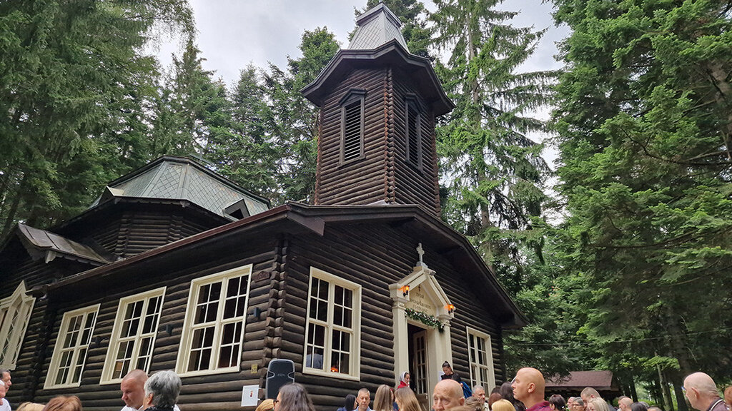 La única iglesia de madera de Bulgaria celebra hoy su fiesta