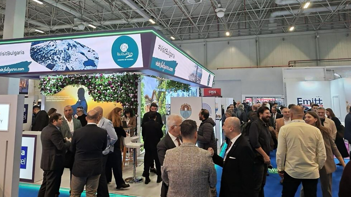Bulgaria’s pavilion was named the most beautiful at EMITT 2026 in Istanbul