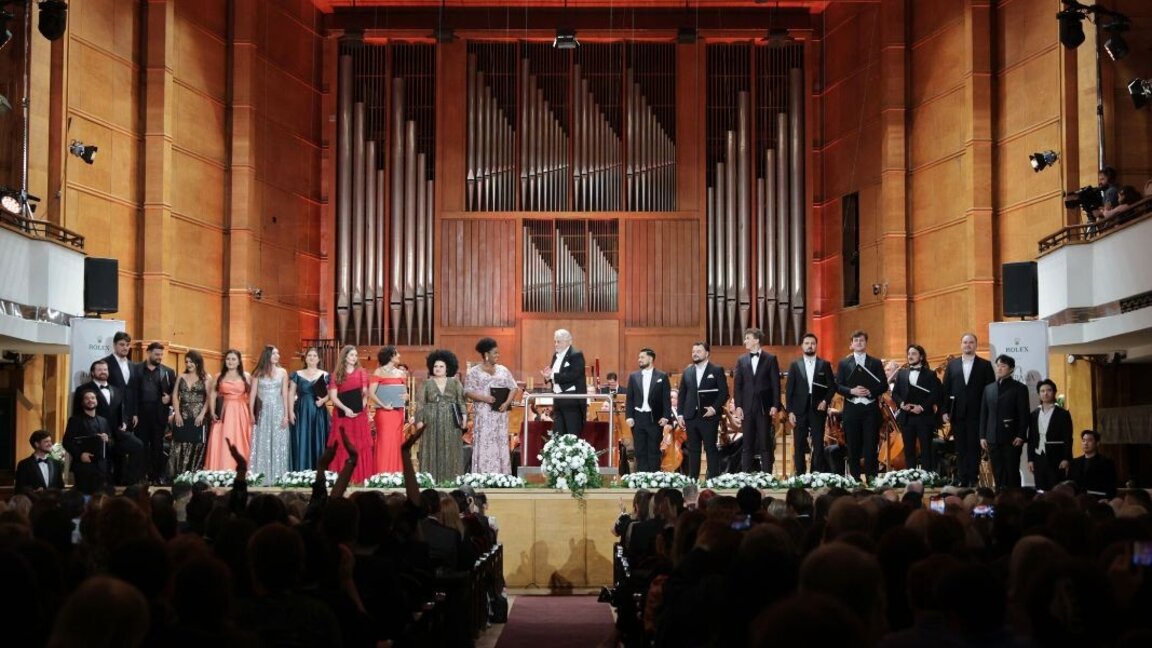 A mezzo-soprano from Georgia and a baritone from Romania win the Operalia 2025 world opera competition in Sofia