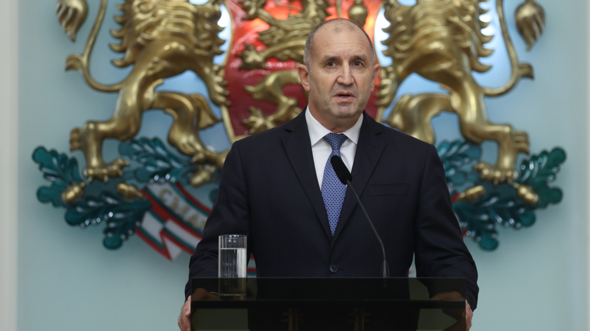 Roumen Radev : "Les législatives anticipées sont la seule issue possible"