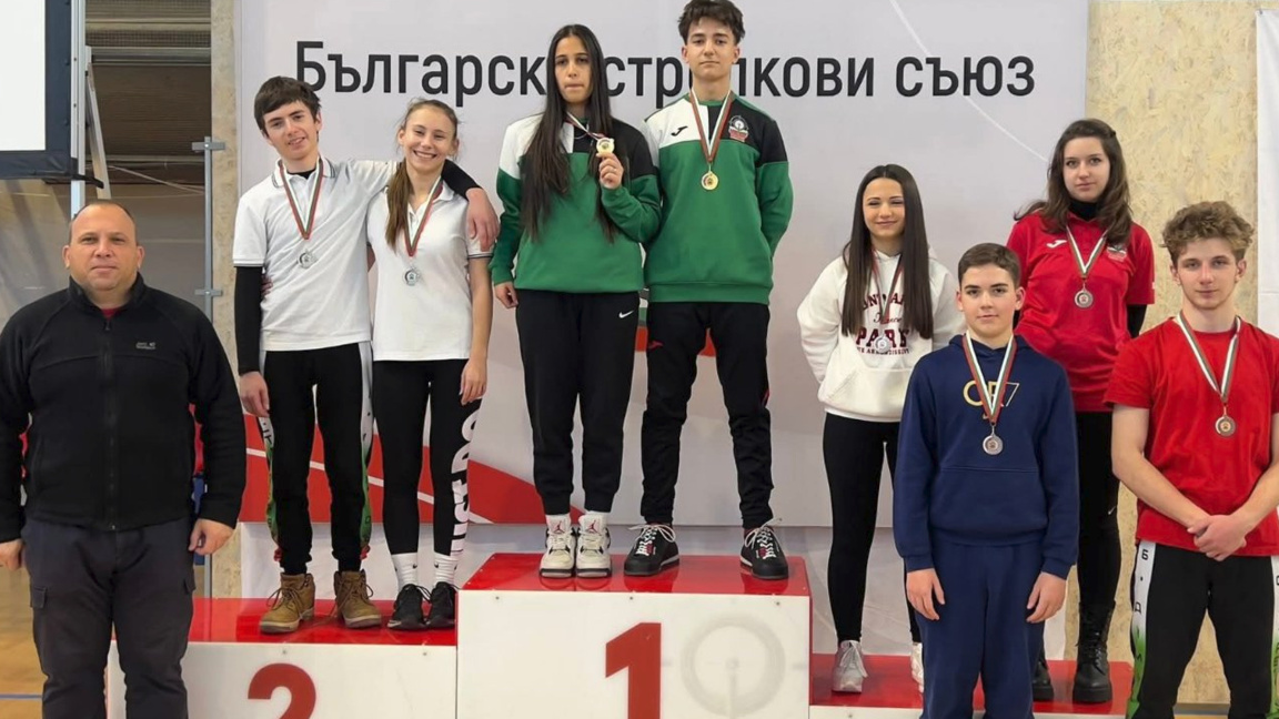 Титли и медали за състезателите на "Стрелба"-Варна