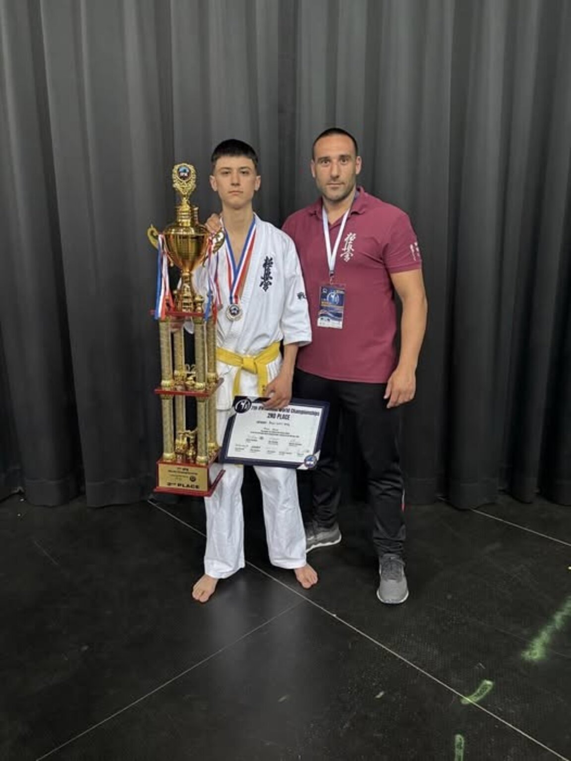 Акиев със сребро от Световно първенство