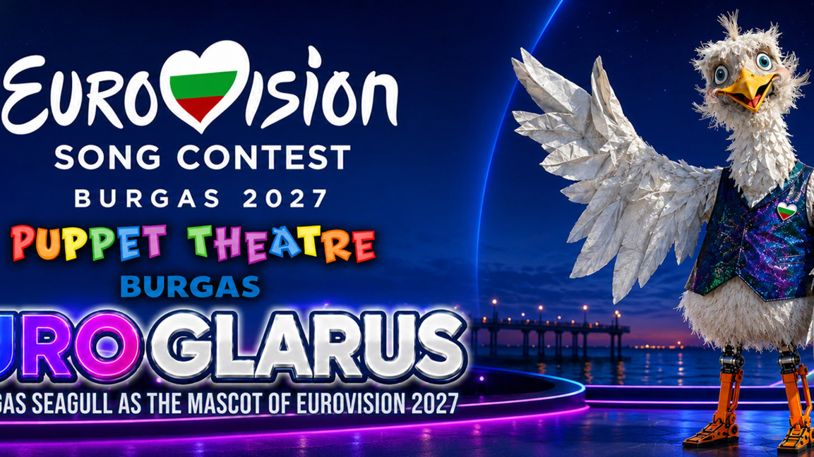 Euro-seagull could become the mascot of Eurovision 2027 in Bulgaria