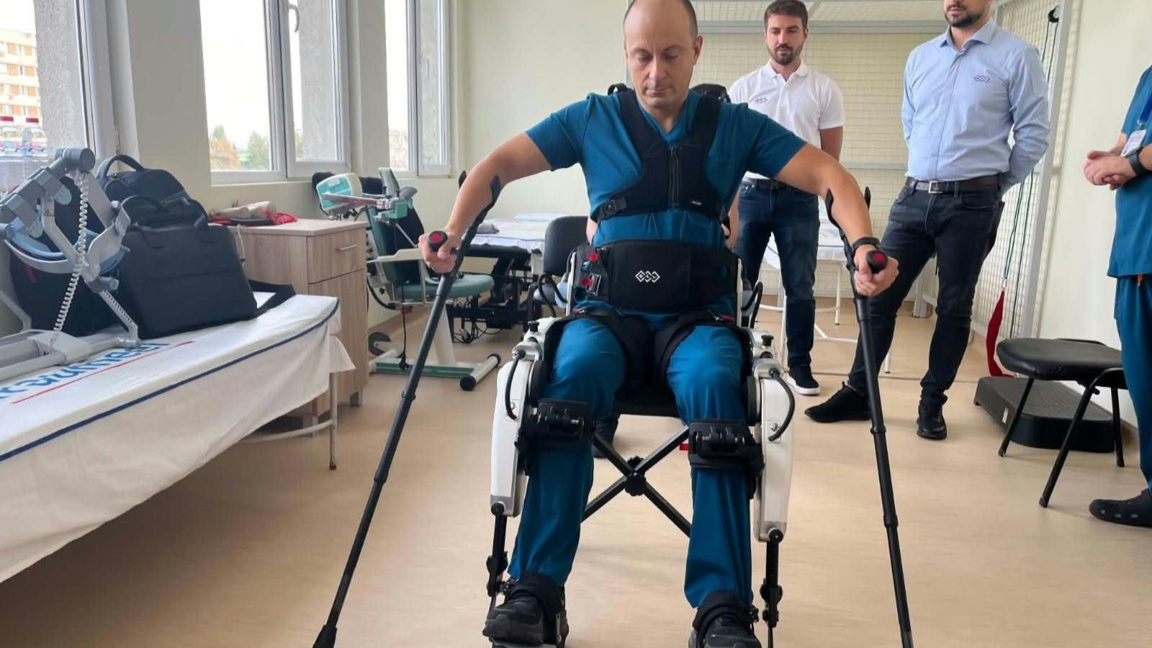 МБАЛ-Хасково с първи в България робот за рехабилитация
