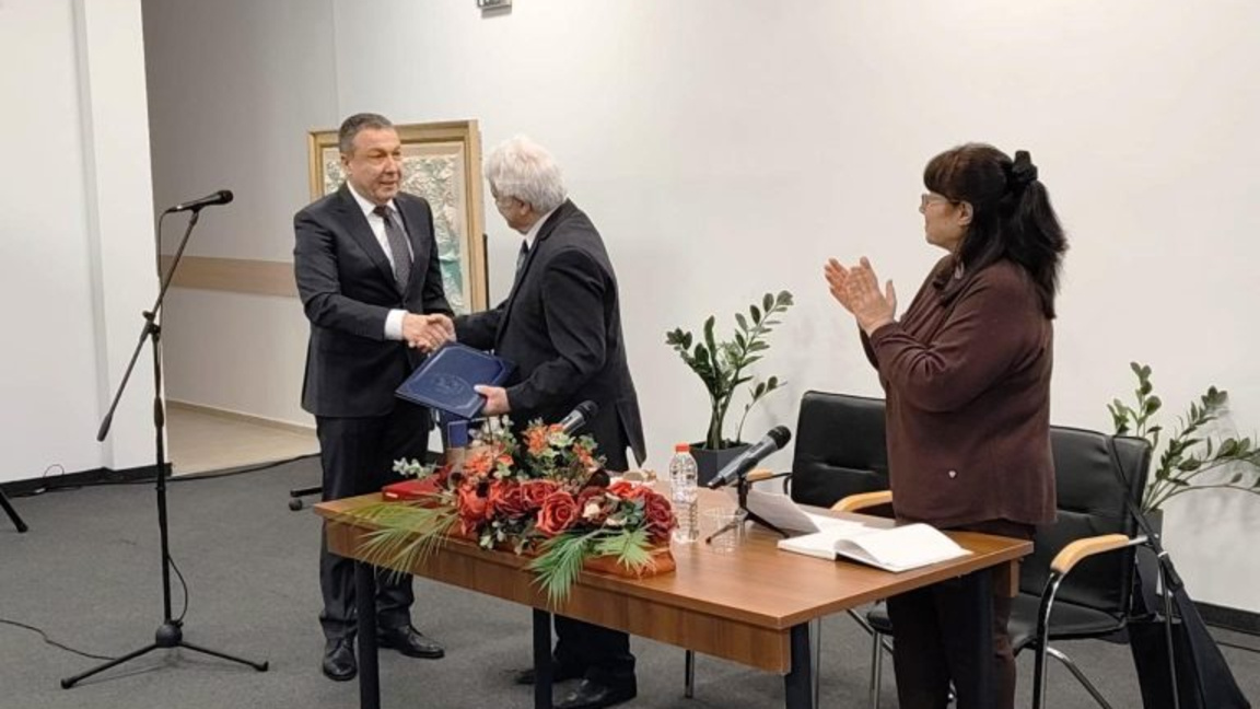 Историкът Иван Бабев е почетен гражданин на Несебър