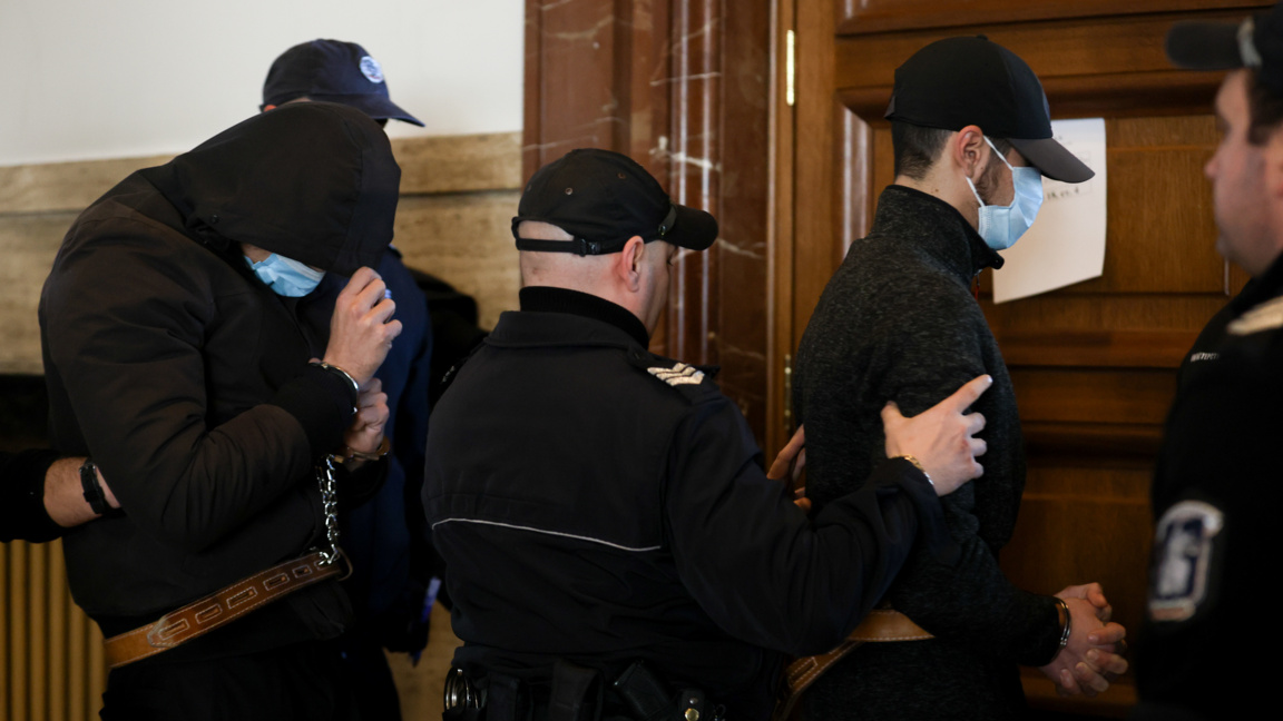 В Съдебната палата се гледа мярката за неотклонение на Христо Янашков и Явор Проданов за обир на инкасо автомобил в Ихтиман - 20 януари 2026 г.