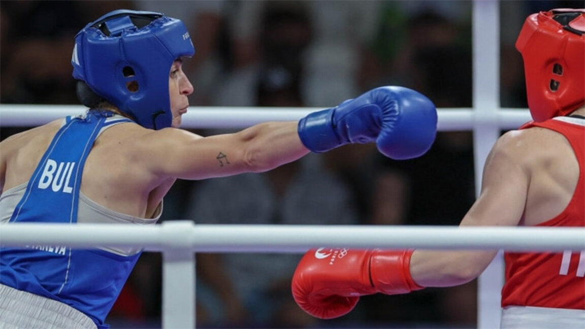 Boxerin Swetlana Kamenowa erreichte das Viertelfinale in Paris