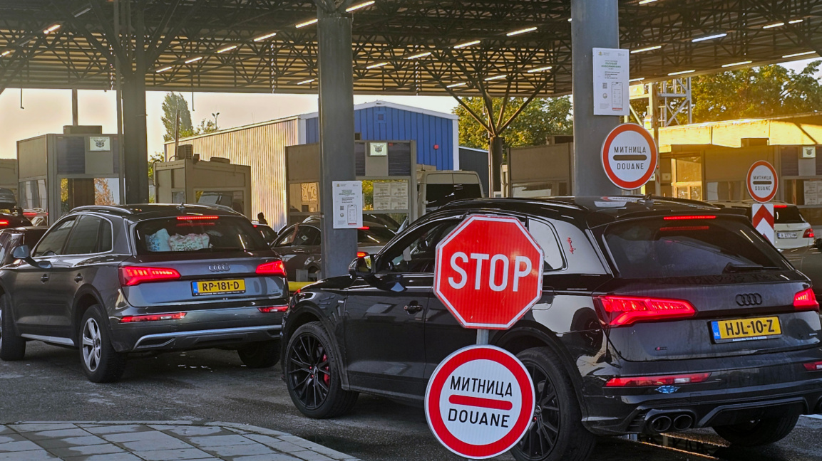 Traffic is intense at Kapitan Andreevo border crossing point