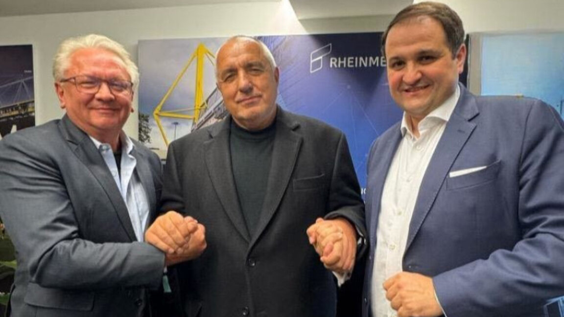Bojko Borissow traf sich mit dem Vorstandsvorsitzenden von Rheinmetall