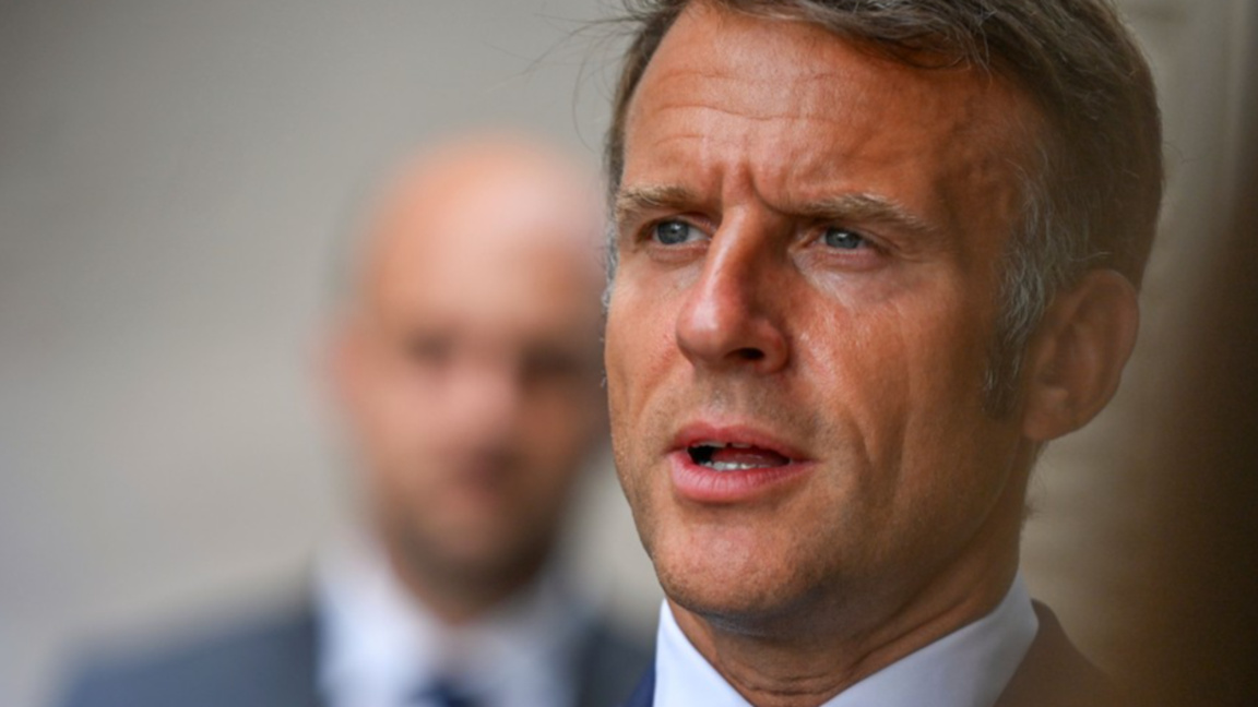 Президентът на Франция Еманюел Макрон