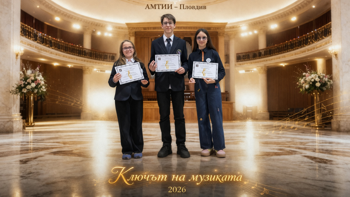 Паисиевци с отличия на Националния финал на „Ключът на музиката“