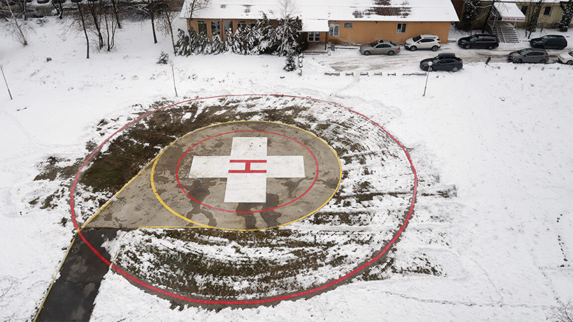 "Sainte Anne" est le premier hôpital en Bulgarie doté d’un héliport certifié