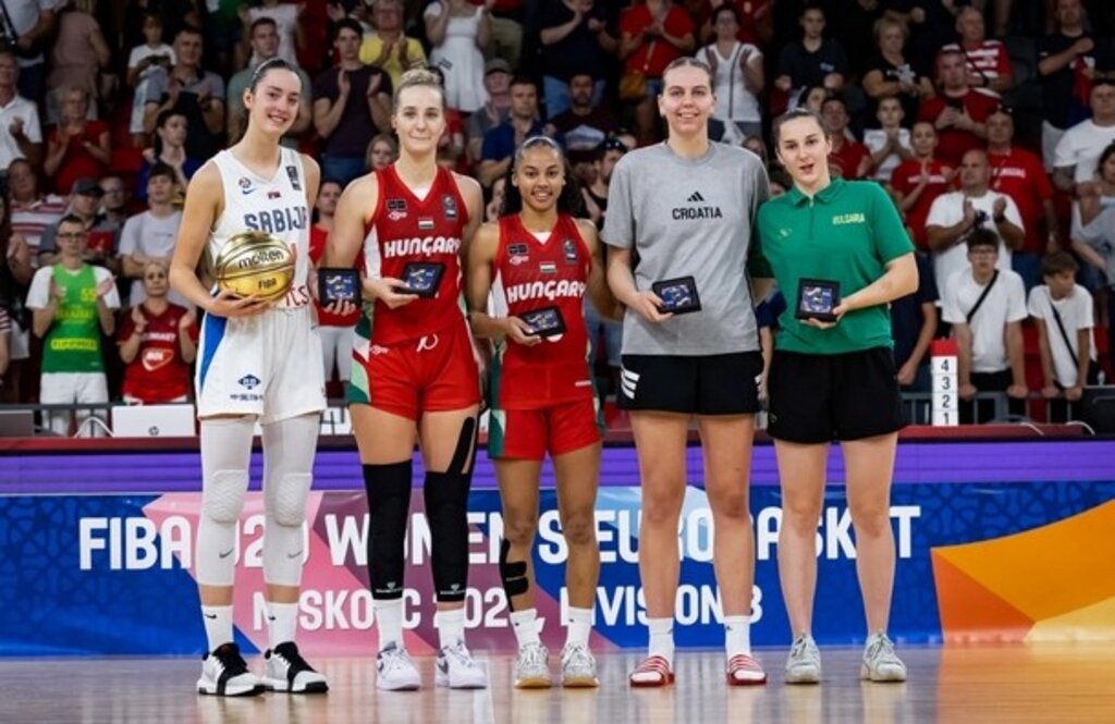 Българка е сред най-добрите на европейско по баскетбол