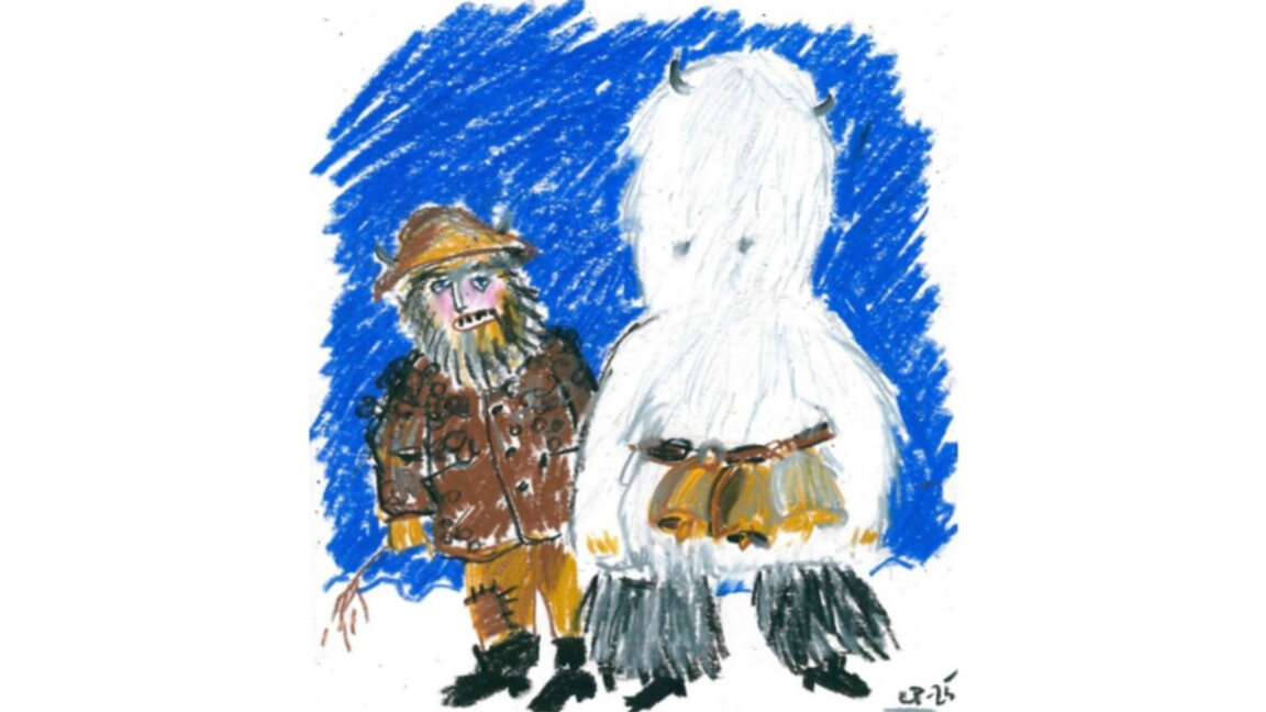 Nuuttipukki vs Kukeri  - an exhibition in Pori, Finland