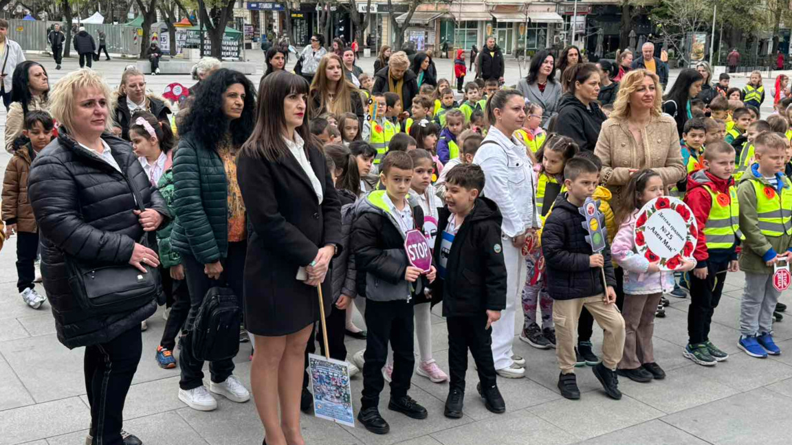 Старозагорски детски градини участваха в инициатива за пътна безопасност 