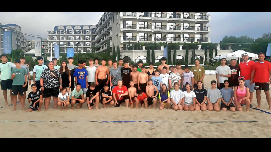 Razgrad Spor Okulu uluslararası plaj sporları yarışması düzenledi