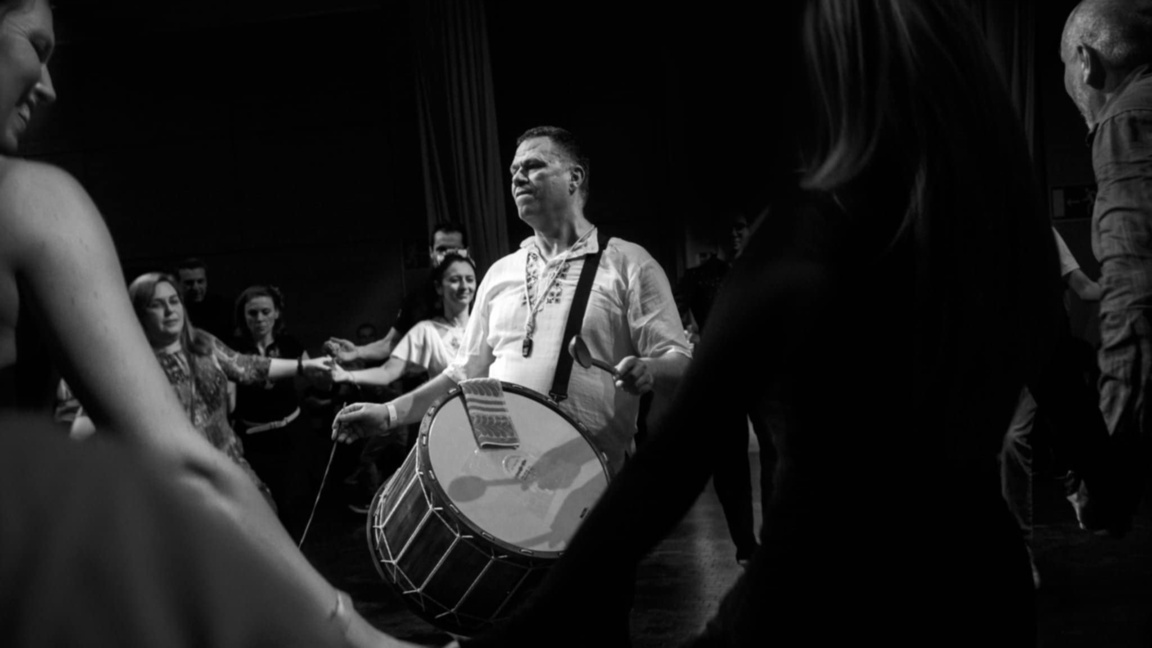 La joie de participer au "khoro géant" bulgare à Bruxelles  