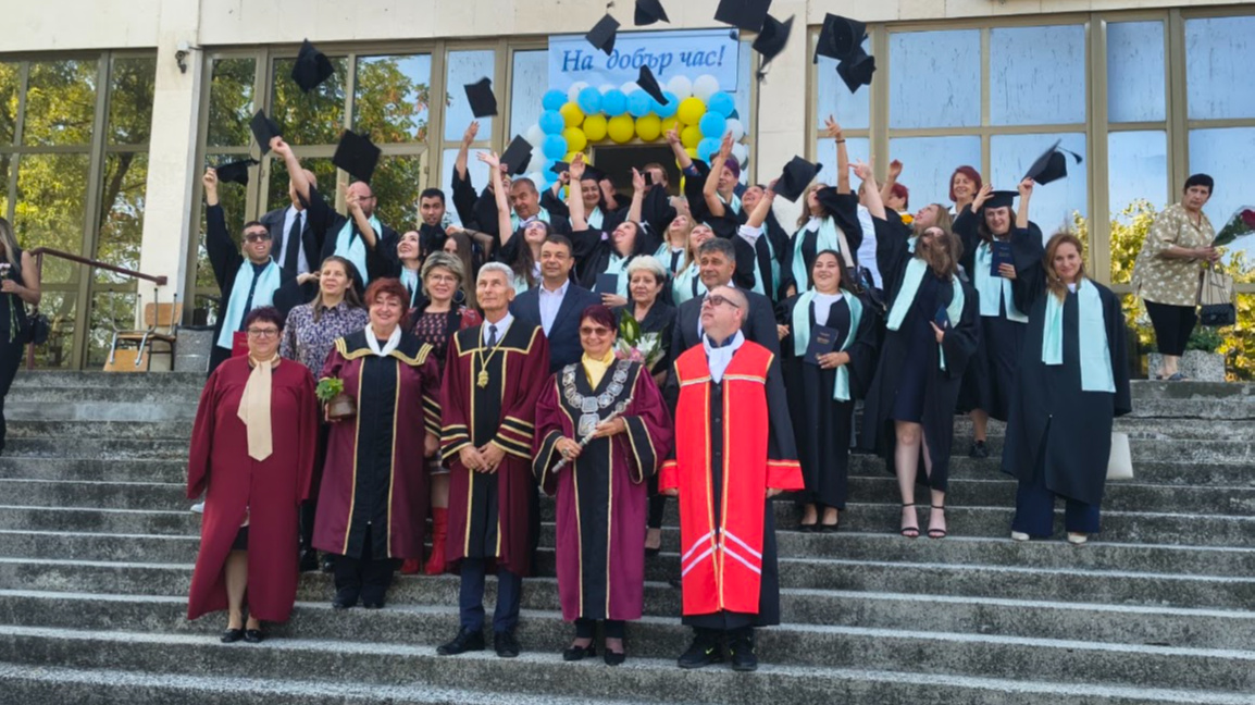 Ruse Üniveritesi Silistra Şubesi’nde akademik yıl açılış töreni yapıldı