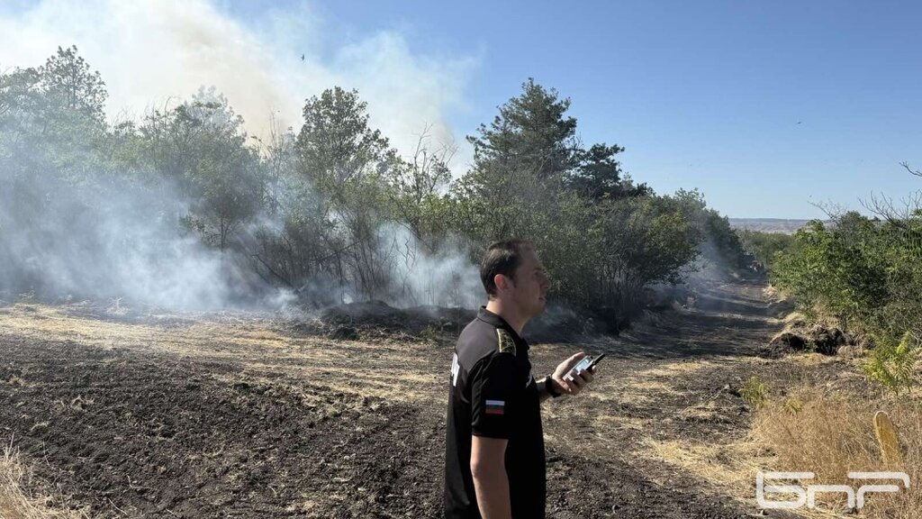 Загасен е големият пожар край Българово, изгорели са 17 постройки
