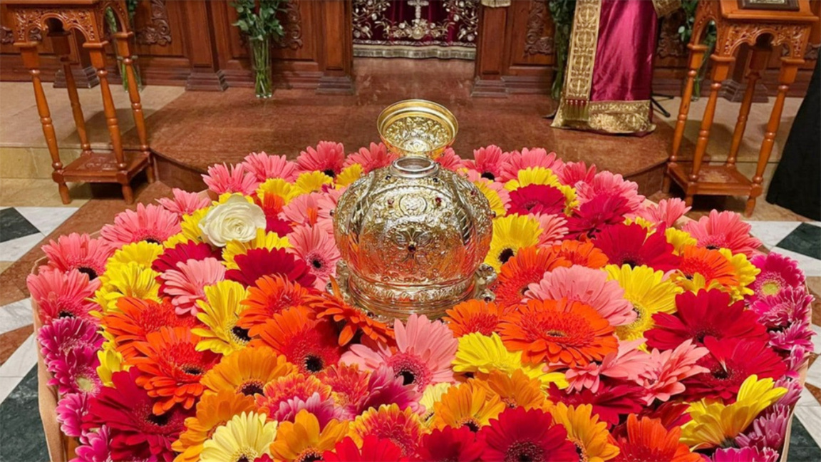 Reliquien des Hl. Patriarchen Ewtimij ab...