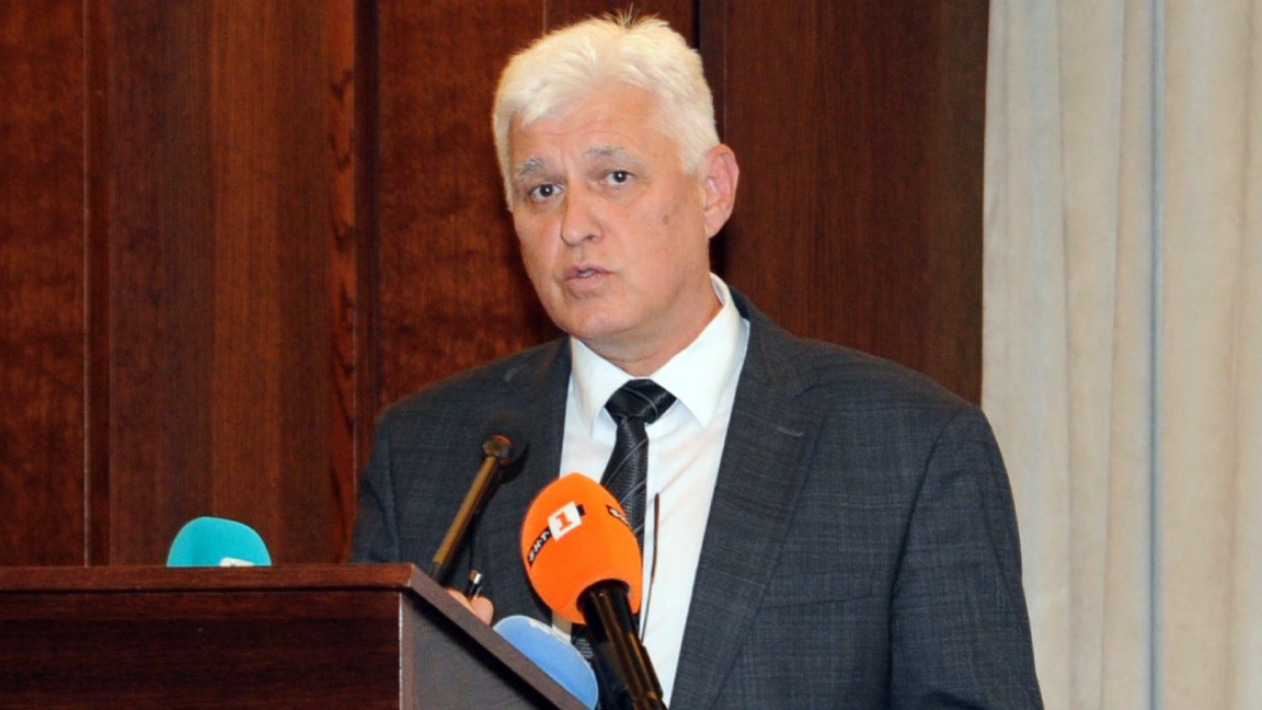 Defence Minister Dimitar Stoyanov